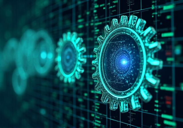 AI-driven investment visual representation